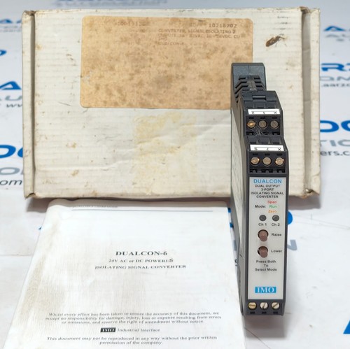 New imo dualcon 6 - imo,